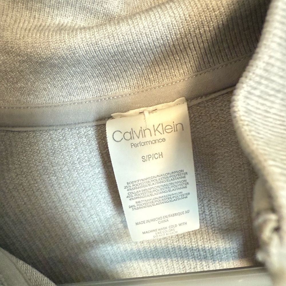 Calvin Klein Performance Gray Jacket - Picture 3 of 5